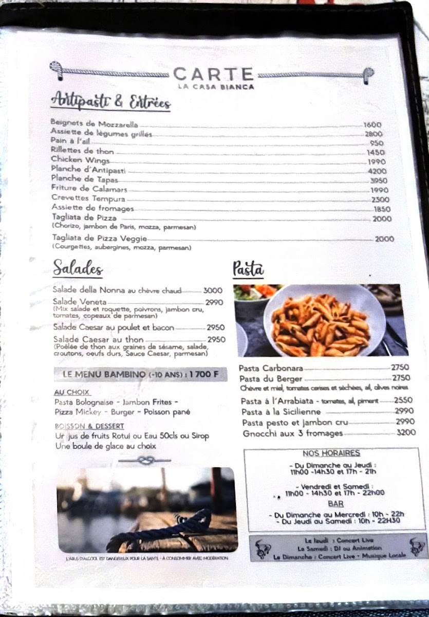 Menu La Casa Bianca-2